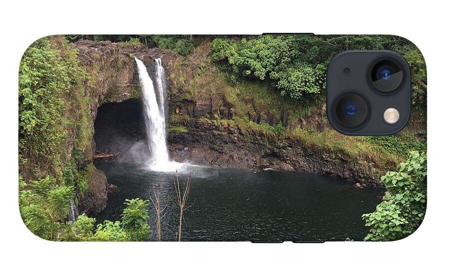 Rainbow falls HAWAII - Phone Case
