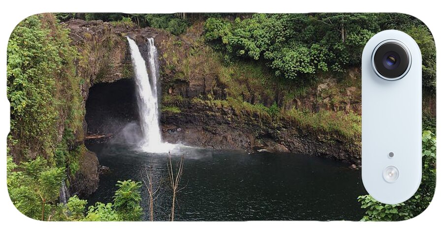 Rainbow falls HAWAII - Phone Case