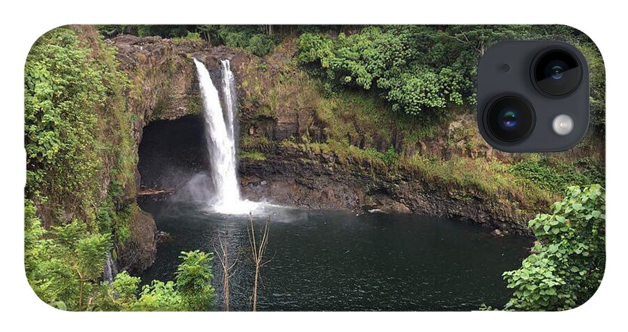 Rainbow falls HAWAII - Phone Case