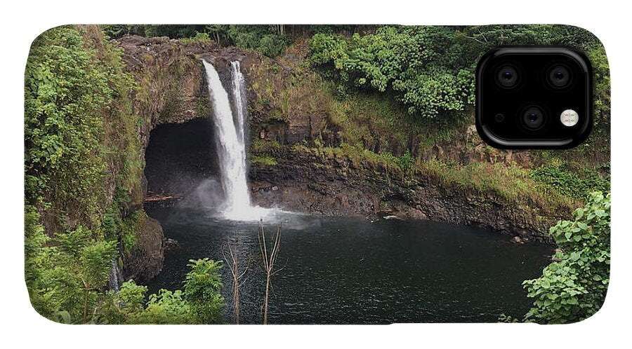 Rainbow falls HAWAII - Phone Case