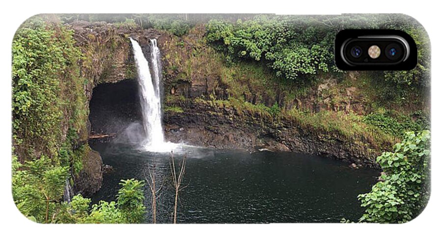 Rainbow falls HAWAII - Phone Case