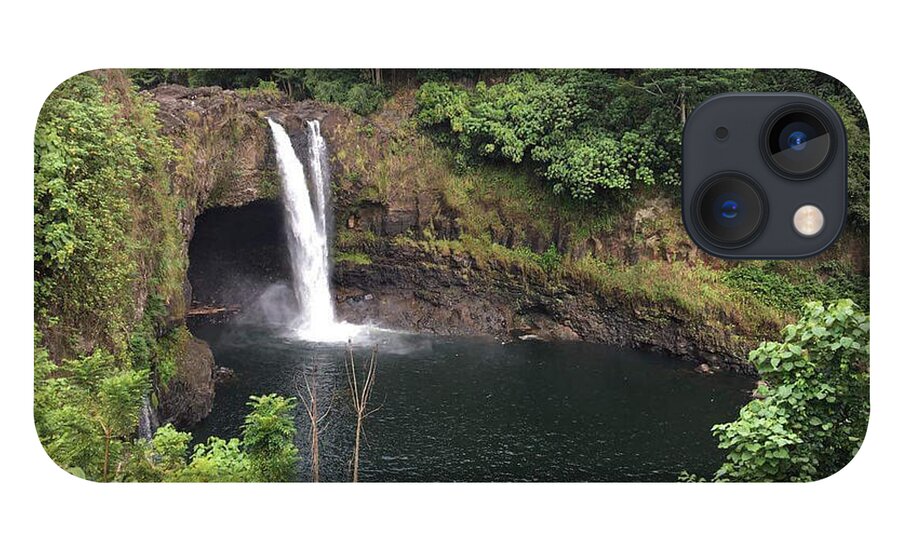 Rainbow falls HAWAII - Phone Case