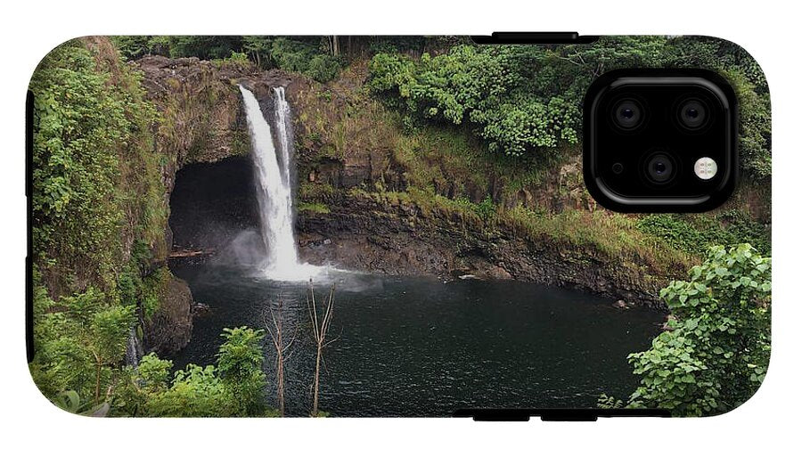 Rainbow falls HAWAII - Phone Case