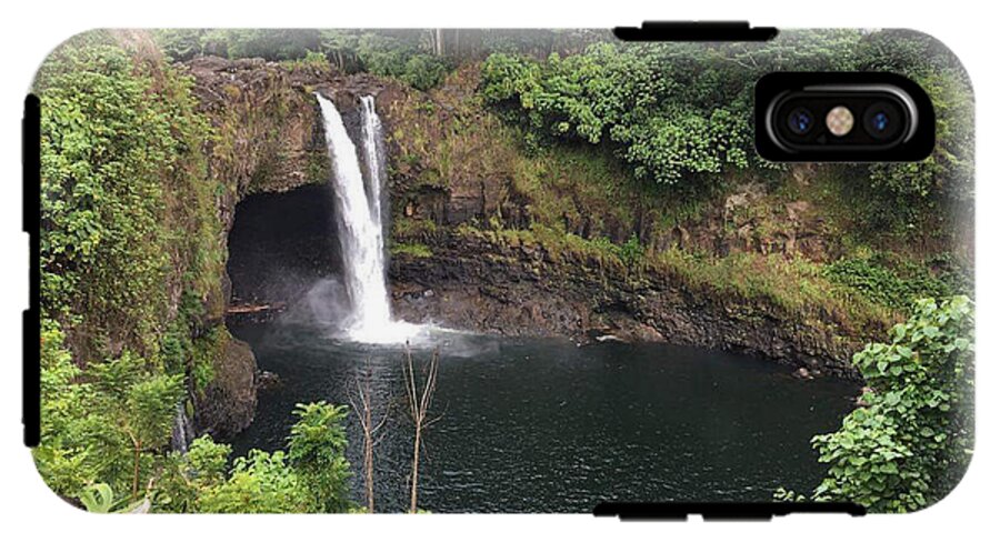 Rainbow falls HAWAII - Phone Case
