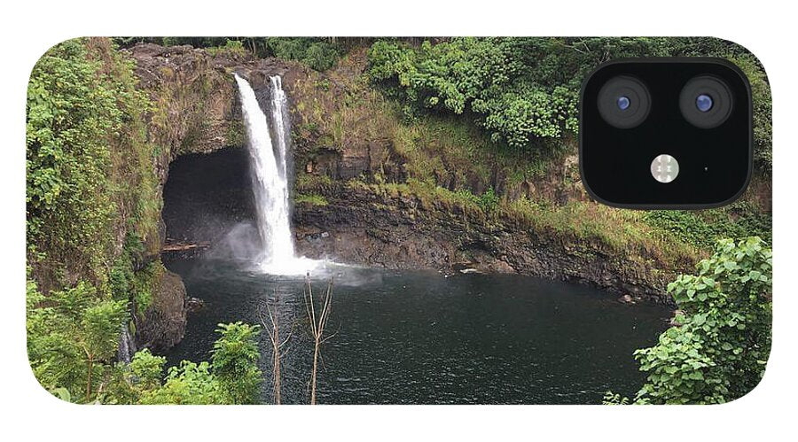 Rainbow falls HAWAII - Phone Case