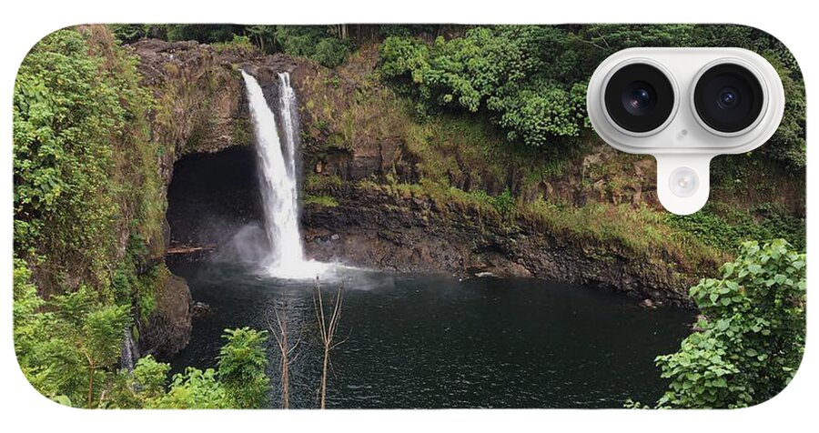 Rainbow falls HAWAII - Phone Case