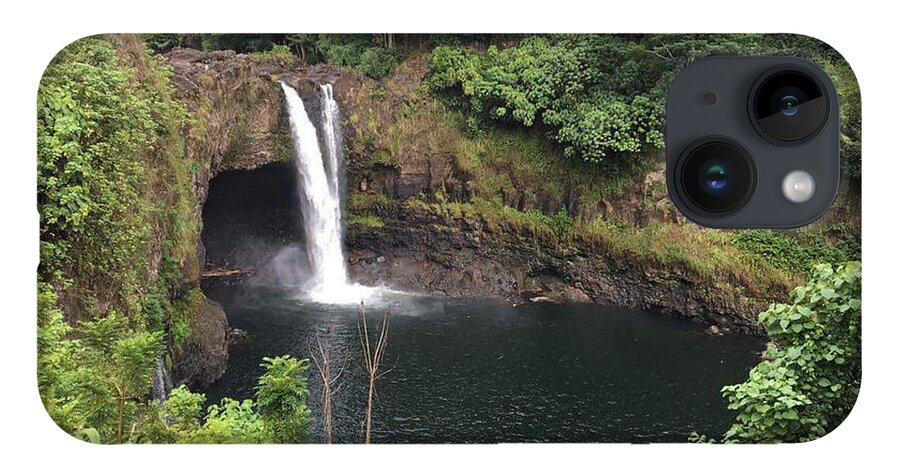 Rainbow falls HAWAII - Phone Case