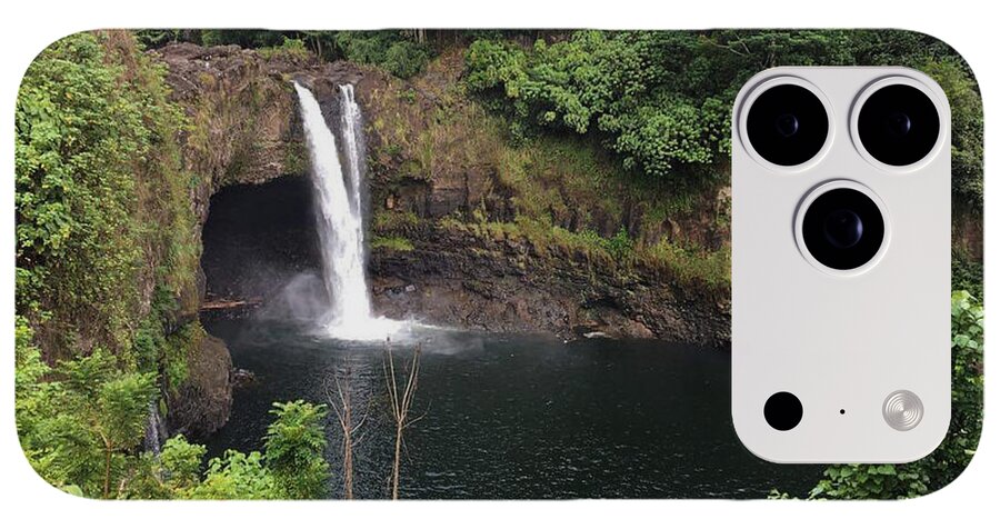 Rainbow falls HAWAII - Phone Case