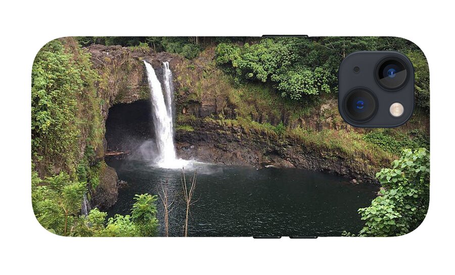 Rainbow falls HAWAII - Phone Case