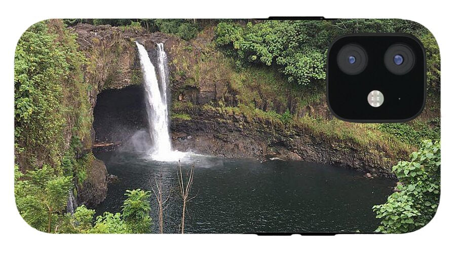 Rainbow falls HAWAII - Phone Case