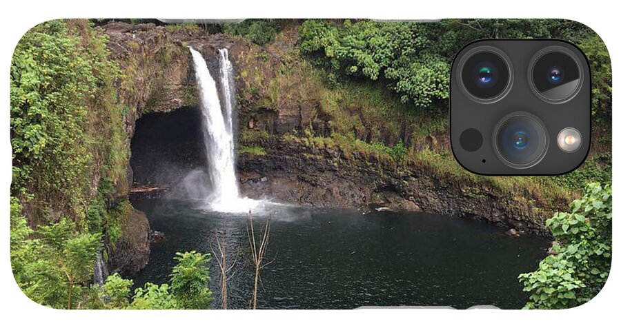 Rainbow falls HAWAII - Phone Case