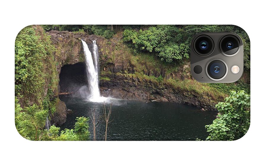 Rainbow falls HAWAII - Phone Case