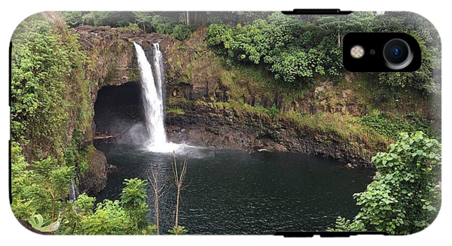 Rainbow falls HAWAII - Phone Case