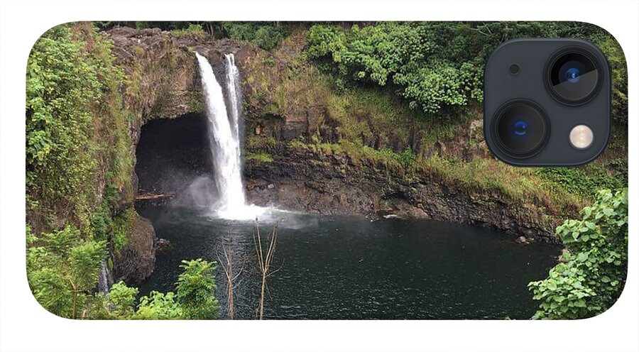 Rainbow falls HAWAII - Phone Case