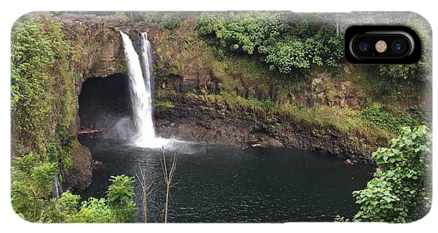 Rainbow falls HAWAII - Phone Case