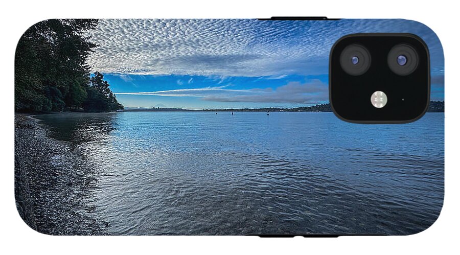 Reflection of the clouds - Phone Case