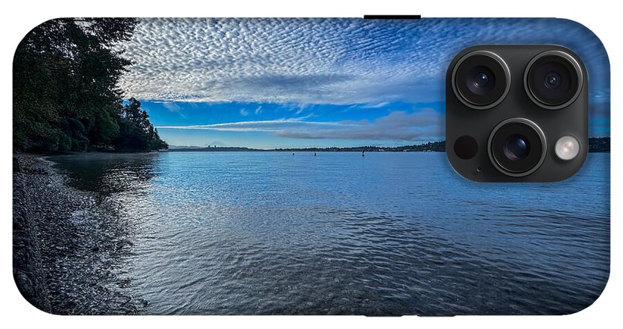 Reflection of the clouds - Phone Case
