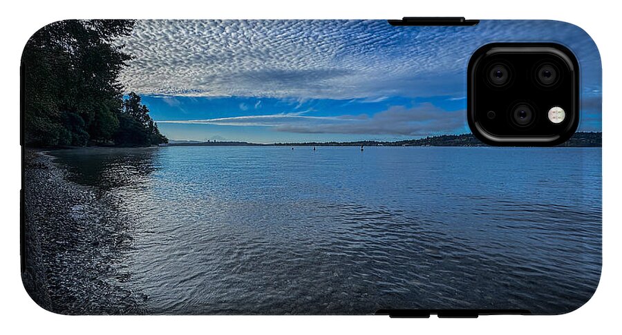 Reflection of the clouds - Phone Case