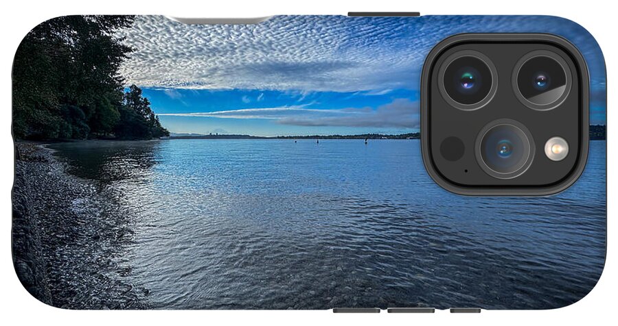 Reflection of the clouds - Phone Case