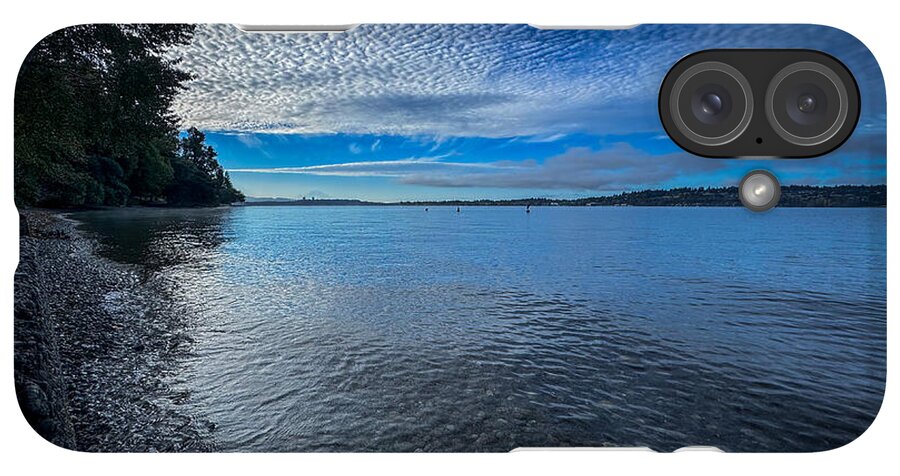 Reflection of the clouds - Phone Case