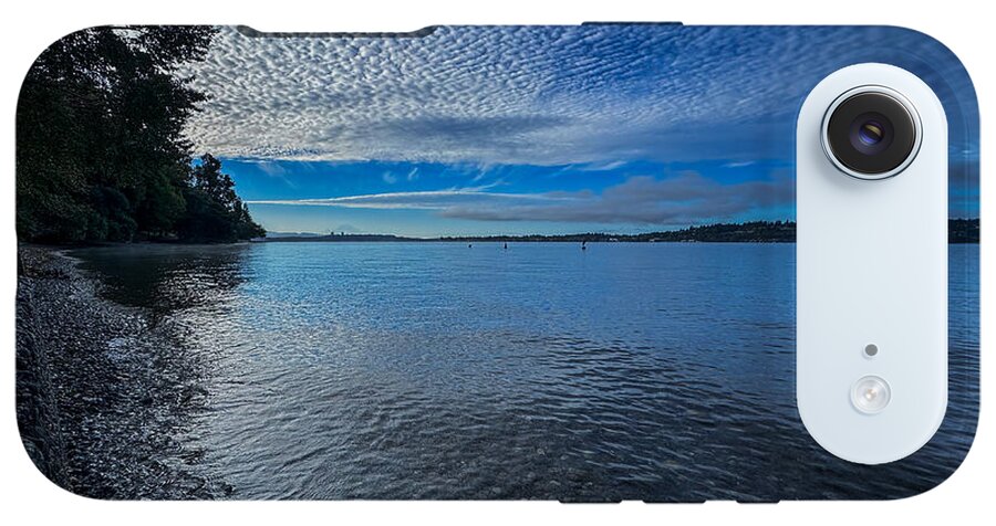 Reflection of the clouds - Phone Case