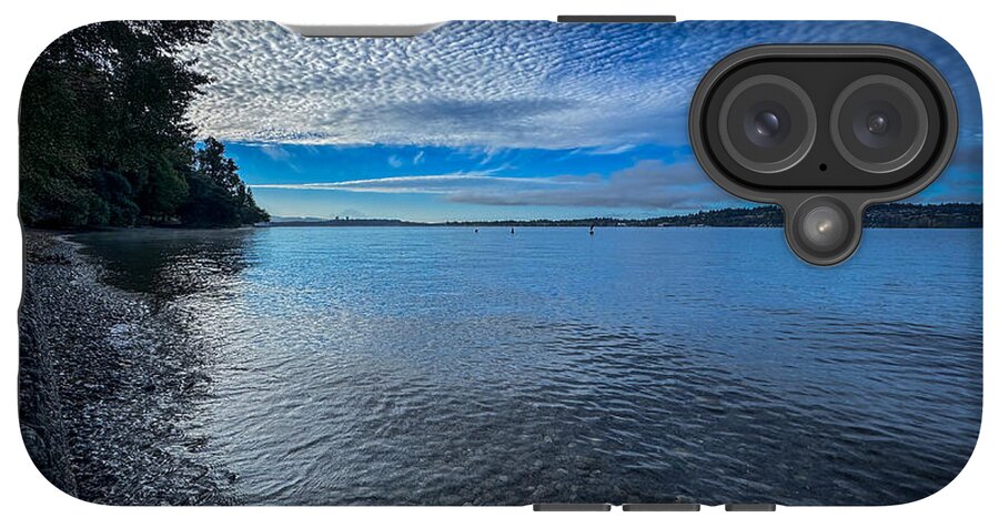 Reflection of the clouds - Phone Case