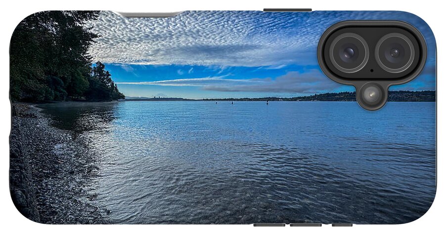 Reflection of the clouds - Phone Case