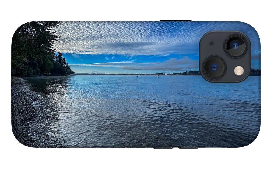 Reflection of the clouds - Phone Case
