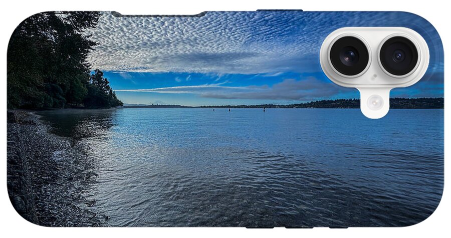 Reflection of the clouds - Phone Case