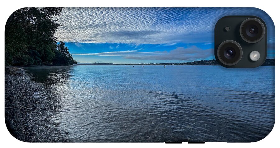 Reflection of the clouds - Phone Case