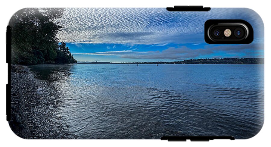 Reflection of the clouds - Phone Case