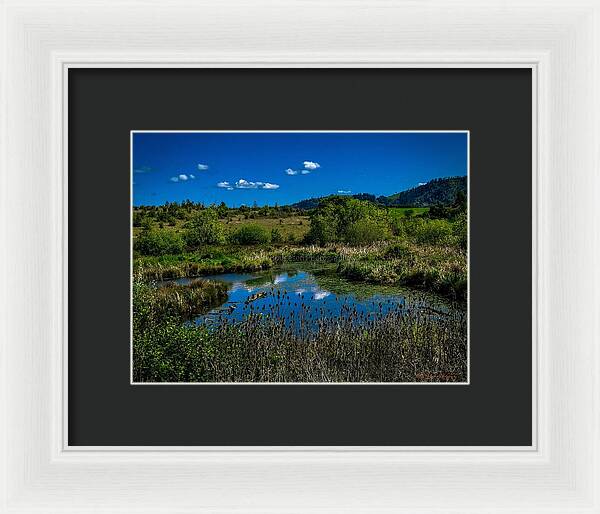 Refuge in the wild - Framed Print