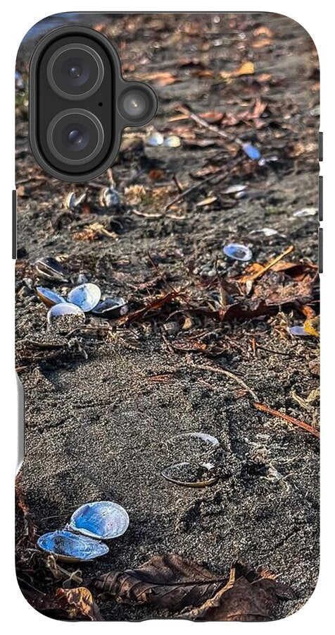 Seashells on the shoreline - Phone Case