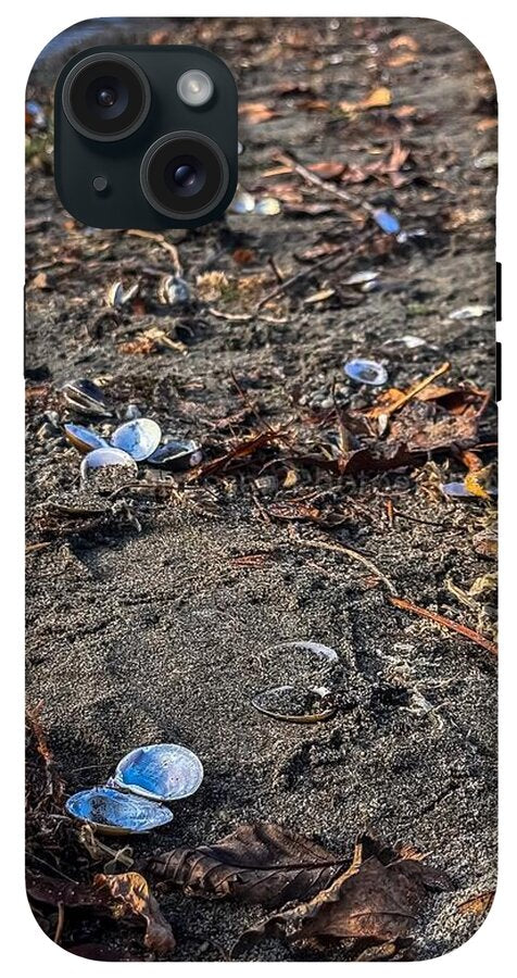 Seashells on the shoreline - Phone Case