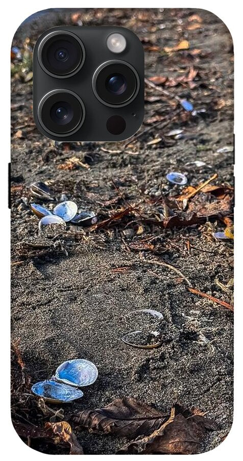 Seashells on the shoreline - Phone Case