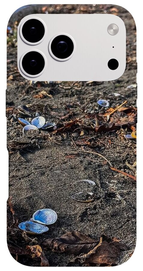 Seashells on the shoreline - Phone Case