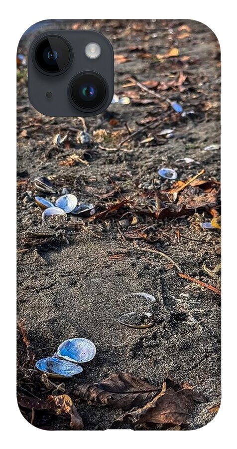 Seashells on the shoreline - Phone Case