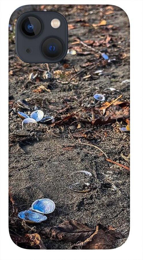 Seashells on the shoreline - Phone Case