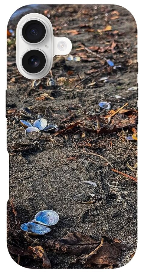 Seashells on the shoreline - Phone Case
