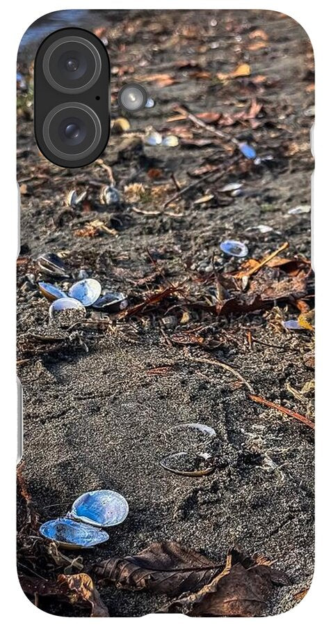 Seashells on the shoreline - Phone Case