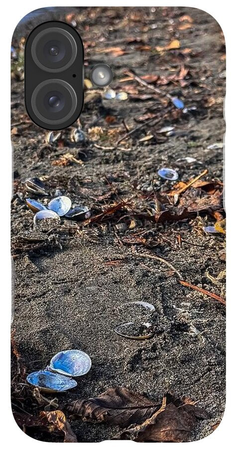 Seashells on the shoreline - Phone Case