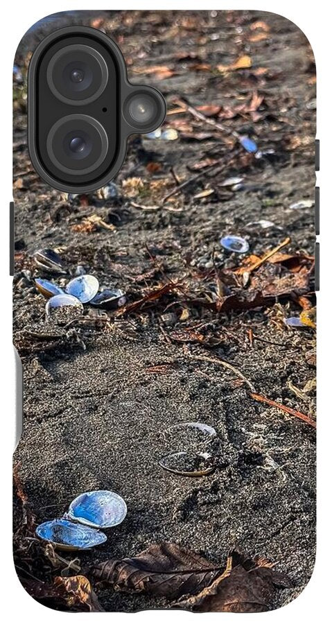 Seashells on the shoreline - Phone Case