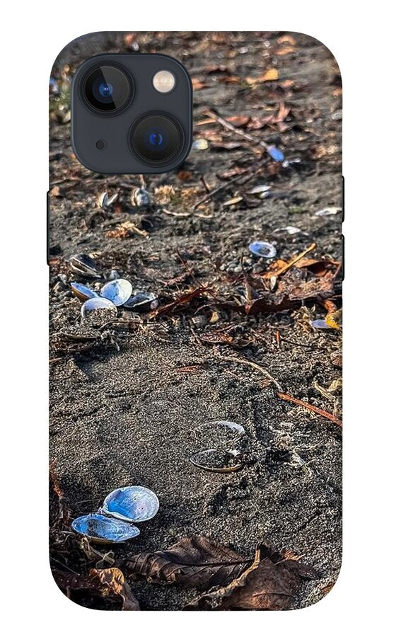 Seashells on the shoreline - Phone Case