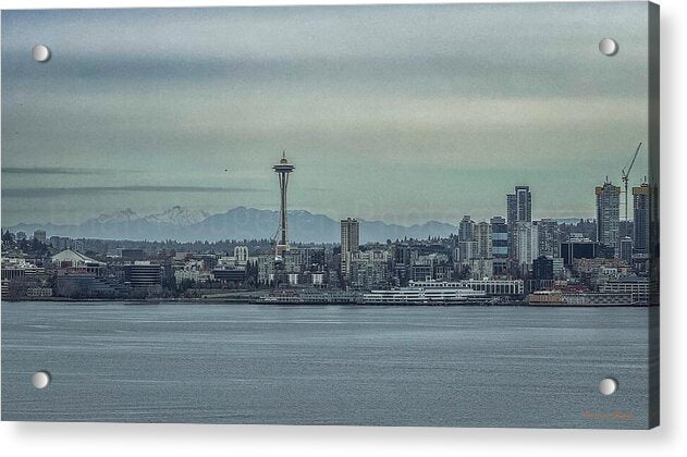 Seattle sky line - Acrylic Print