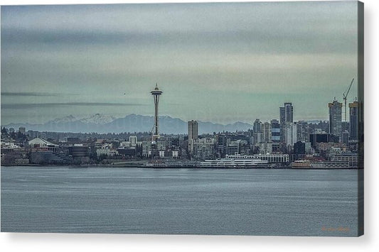 Seattle sky line - Acrylic Print