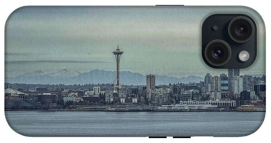 Seattle sky line - Phone Case