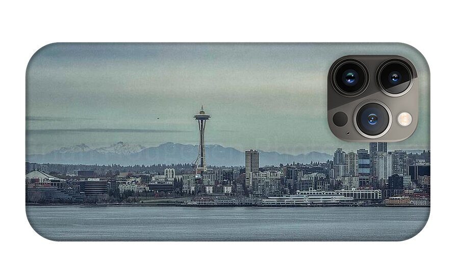 Seattle sky line - Phone Case
