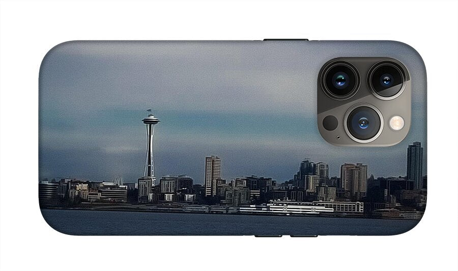 Seattle Skyline - Phone Case