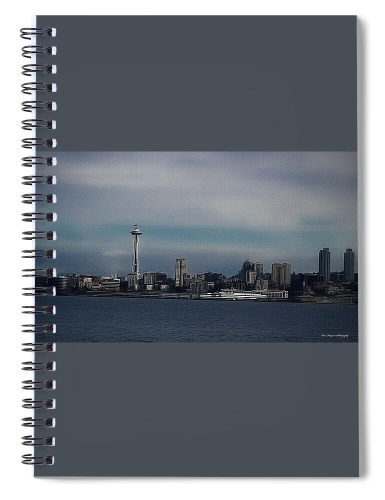Seattle Skyline - Spiral Notebook