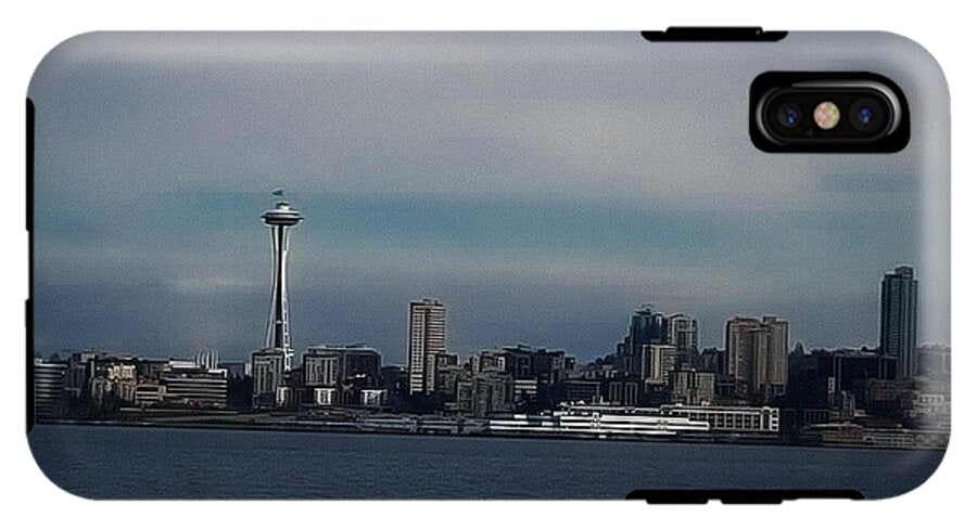 Seattle Skyline - Phone Case